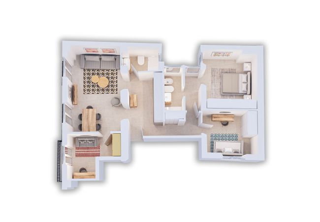 Appartement à Málaga - Casapalma - Location vacances à Malaga Appartement à Málaga - Casapalma - Location vacances à Malaga